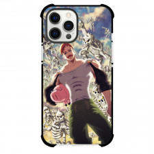 The Seven Deadly Sins Case For iPhone Samsung Galaxy Pixel OnePlus Vivo Xiaomi Asus Sony Motorola Nokia - Escanor And Hawk Attacking Skeletons