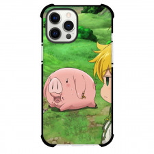 The Seven Deadly Sins Case For iPhone Samsung Galaxy Pixel OnePlus Vivo Xiaomi Asus Sony Motorola Nokia - Hawk And Meliodas Smirk