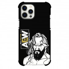 AEW Pac Phone Case For iPhone And Samsung Galaxy Devices - Pac Black And White Cartoon Portrait