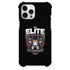 AEW Young Buck Phone Case For iPhone And Samsung Galaxy Devices - Young Buck The Elite The Young Bucks Logo On Black Background
