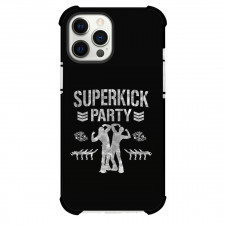 AEW Young Buck Phone Case For iPhone And Samsung Galaxy Devices - Young Buck Superkick Party Logo On Black Background