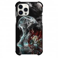Attack On Titan Annie Phone Case For iPhone Samsung Galaxy Pixel OnePlus Vivo Xiaomi Asus Sony Motorola Nokia - Annie Leonhart Female with Black and White Background