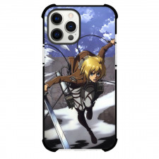 Attack On Titan Armin Phone Case For iPhone Samsung Galaxy Pixel OnePlus Vivo Xiaomi Asus Sony Motorola Nokia - Armin Arlert Attack with Sword with Multi Background