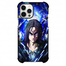 Attack On Titan Eren Phone Case For iPhone Samsung Galaxy Pixel OnePlus Vivo Xiaomi Asus Sony Motorola Nokia - Eren Jaeger have Long Hair and Blue Eyes