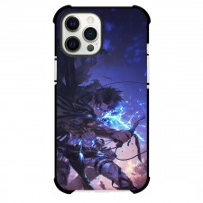 Attack On Titan Levi Phone Case For iPhone Samsung Galaxy Pixel OnePlus Vivo Xiaomi Asus Sony Motorola Nokia - Levi Blue Eyes with Multi Background