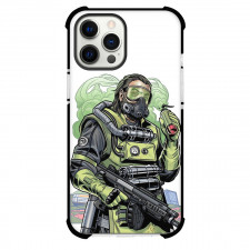 Apex Legends Caustic Phone Case For iPhone Samsung Galaxy Pixel OnePlus Vivo Xiaomi Asus Sony Motorola Nokia - Caustic Gas Canisters with Gun