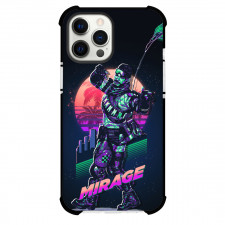 Apex Legends Mirage Phone Case For iPhone Samsung Galaxy Pixel OnePlus Vivo Xiaomi Asus Sony Motorola Nokia - Mirage 3D Art Wall