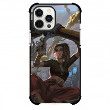 Apex Legends Rampart Phone Case For iPhone Samsung Galaxy Pixel OnePlus Vivo Xiaomi Asus Sony Motorola Nokia - Rampart Holding Gun