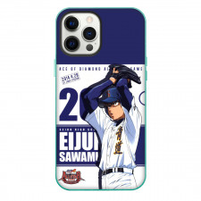 Ace Of The Diamond Sawamura Phone Case For iPhone Samsung Galaxy Pixel OnePlus Vivo Xiaomi Asus Sony Motorola Nokia - Sawamura Fierce Sweating Portrait Series Poster