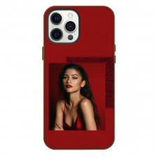Zendaya Phone Case For iPhone Samsung Galaxy Pixel OnePlus Vivo Xiaomi Asus Sony Motorola Nokia - Zendaya Red Theme Portrait Poster
