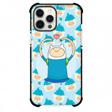 Adventure Time Finn The Human For iPhone Samsung Galaxy Pixel OnePlus Vivo Xiaomi Asus Sony Motorola Nokia - Finn The Human Cupcake Pattern Art