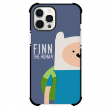 Adventure Time Finn The Human For iPhone Samsung Galaxy Pixel OnePlus Vivo Xiaomi Asus Sony Motorola Nokia - Finn The Human Half Face Portrait
