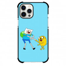Adventure Time Finn The Human For iPhone Samsung Galaxy Pixel OnePlus Vivo Xiaomi Asus Sony Motorola Nokia - Finn The Human And Jake Illustration