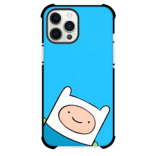 Adventure Time Finn The Human For iPhone Samsung Galaxy Pixel OnePlus Vivo Xiaomi Asus Sony Motorola Nokia - Finn The Human Portrait Blue Background