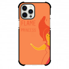 Adventure Time Flame Princess For iPhone Samsung Galaxy Pixel OnePlus Vivo Xiaomi Asus Sony Motorola Nokia - Flame Princess Half Face Portrait