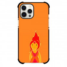 Adventure Time Flame Princess For iPhone Samsung Galaxy Pixel OnePlus Vivo Xiaomi Asus Sony Motorola Nokia - Flame Princess Portrait Orange Background