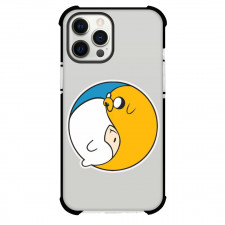 Adventure Time Jake The Dog For iPhone Samsung Galaxy Pixel OnePlus Vivo Xiaomi Asus Sony Motorola Nokia - Jake The Dog And Finn Yin Yang Illustration