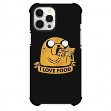 Adventure Time Jake The Dog For iPhone Samsung Galaxy Pixel OnePlus Vivo Xiaomi Asus Sony Motorola Nokia - Jake The Dog I Love Food