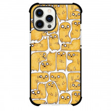 Adventure Time Jake The Dog For iPhone Samsung Galaxy Pixel OnePlus Vivo Xiaomi Asus Sony Motorola Nokia - Jake The Dog Pose Collage