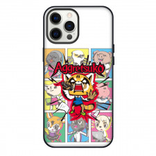Aggretsuko Phone Case For iPhone Samsung Galaxy Pixel OnePlus Vivo Xiaomi Asus Sony Motorola Nokia - Characters Collage Comic Art Series Poster