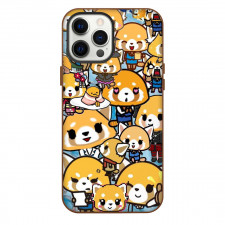 Aggretsuko Phone Case For iPhone Samsung Galaxy Pixel OnePlus Vivo Xiaomi Asus Sony Motorola Nokia - Different Moods Collage Poster