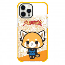 Aggretsuko Phone Case For iPhone Samsung Galaxy Pixel OnePlus Vivo Xiaomi Asus Sony Motorola Nokia - Portrait Collage Background Series Poster
