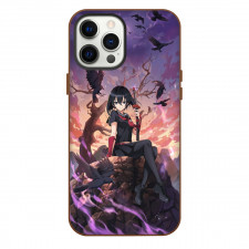 Akame Ga Kill Kurome Phone Case For iPhone Samsung Galaxy Pixel OnePlus Vivo Xiaomi Asus Sony Motorola Nokia - Kurome Sitting Crow Portrait