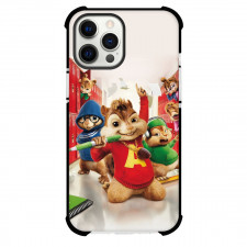 Alvin And The Chipmunks Phone Case For iPhone Samsung Galaxy Pixel OnePlus Vivo Xiaomi Asus Sony Motorola Nokia - Characters Hallway Background