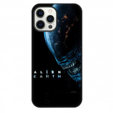 Aliens Phone Case For iPhone Samsung Galaxy Pixel OnePlus Vivo Xiaomi Asus Sony Motorola Nokia - Alien Earth Side Portrait Series Poster