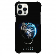 Aliens Phone Case For iPhone Samsung Galaxy Pixel OnePlus Vivo Xiaomi Asus Sony Motorola Nokia - Earth Moon Space Series Poster