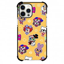 The Amazing Digital Circus Phone Case For iPhone Samsung Galaxy Pixel OnePlus Vivo Xiaomi Asus Sony Motorola Nokia - Chibi Pattern Art