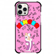The Amazing Digital Circus Kinger Phone Case For iPhone Samsung Galaxy Pixel OnePlus Vivo Xiaomi Asus Sony Motorola Nokia - Kinger Chess Pieces Pink Background