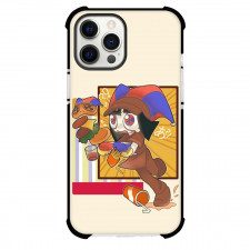 The Amazing Digital Circus Pomni Phone Case For iPhone Samsung Galaxy Pixel OnePlus Vivo Xiaomi Asus Sony Motorola Nokia - Pomni Thrown Food