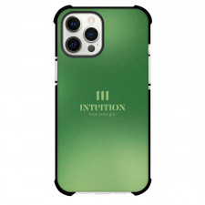 Angel Numbers 111 Phone Case For iPhone Samsung Galaxy Pixel OnePlus Vivo Xiaomi Asus Sony Motorola Nokia - Angel Numbers 111 Intuition Trust Your Gut Green Poster