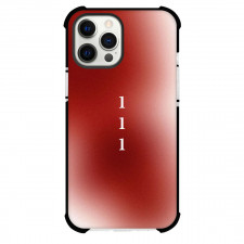 Angel Numbers 111 Phone Case For iPhone Samsung Galaxy Pixel OnePlus Vivo Xiaomi Asus Sony Motorola Nokia - Angel Numbers 111 Red Gradient Poster
