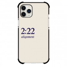 Angel Numbers 222 Phone Case For iPhone Samsung Galaxy Pixel OnePlus Vivo Xiaomi Asus Sony Motorola Nokia - Angel Numbers 222 Alignment Beige Background