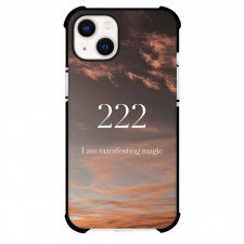 Angel Numbers 222 Phone Case For iPhone Samsung Galaxy Pixel OnePlus Vivo Xiaomi Asus Sony Motorola Nokia - Angel Numbers 222 Manifesting Magic Sunset Background