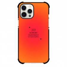 Angel Numbers 333 Phone Case For iPhone Samsung Galaxy Pixel OnePlus Vivo Xiaomi Asus Sony Motorola Nokia - Angel Numbers 333 Support Your Spiritual Guides On Red Background