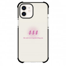 Angel Numbers 444 Phone Case For iPhone Samsung Galaxy Pixel OnePlus Vivo Xiaomi Asus Sony Motorola Nokia - Angel Numbers 444 The Universe is Protecting You On Beige Background