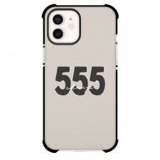 Angel Numbers 555 Phone Case For iPhone Samsung Galaxy Pixel OnePlus Vivo Xiaomi Asus Sony Motorola Nokia - Angel Numbers 555 Change On Gray Background