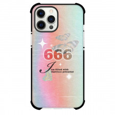 Angel Numbers 666 Phone Case For iPhone Samsung Galaxy Pixel OnePlus Vivo Xiaomi Asus Sony Motorola Nokia - Angel Numbers 666 I Am Filled With Limited Potential On Multicolor Background