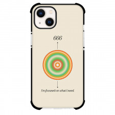 Angel Numbers 666 Phone Case For iPhone Samsung Galaxy Pixel OnePlus Vivo Xiaomi Asus Sony Motorola Nokia - Angel Numbers 666 I Am Focused On What I Need On Gradient Circle