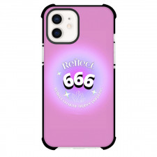 Angel Numbers 666 Phone Case For iPhone Samsung Galaxy Pixel OnePlus Vivo Xiaomi Asus Sony Motorola Nokia - Angel Numbers 666 Reflect On Your Higher Purpose On Pink Background