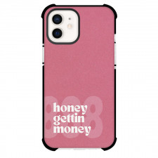 Angel Numbers 888 Phone Case For iPhone Samsung Galaxy Pixel OnePlus Vivo Xiaomi Asus Sony Motorola Nokia - Angel Numbers 888 Honey Gettin Money Pink Glitter Background