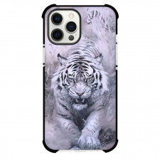 Animal Tiger Phone Case For iPhone Samsung Galaxy Pixel OnePlus Vivo Xiaomi Asus Sony Motorola Nokia - Animal Tiger Agressive White Tiger Painting Poster