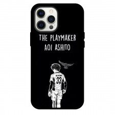 Aoashi Aoi Ashito Phone Case For iPhone Samsung Galaxy Pixel OnePlus Vivo Xiaomi Asus Sony Motorola Nokia - Aoi Ashito The Playmaker Black And White Portrait