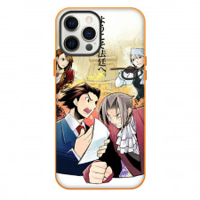 Apollo Justice Ace Attorney Trilogy Case For iPhone Samsung Galaxy Pixel OnePlus Vivo Xiaomi Asus Sony Motorola Nokia - Characters Fighting Poster