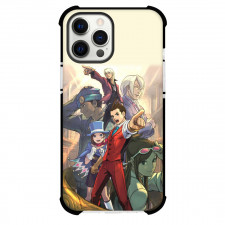 Apollo Justice Ace Attorney Trilogy Case For iPhone Samsung Galaxy Pixel OnePlus Vivo Xiaomi Asus Sony Motorola Nokia - Characters Pointing Poster