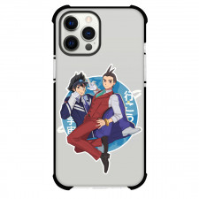 Apollo Justice Ace Attorney Trilogy Case For iPhone Samsung Galaxy Pixel OnePlus Vivo Xiaomi Asus Sony Motorola Nokia - Phoenix And Apollo Sticker Art