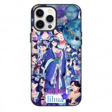 The Apothecary Diaries Lihua Phone Case For iPhone Samsung Galaxy Pixel OnePlus Vivo Xiaomi Asus Sony Motorola Nokia - Lihua Moon Portrait Collage Poster